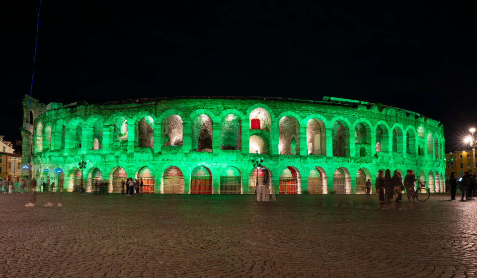 Arena verde